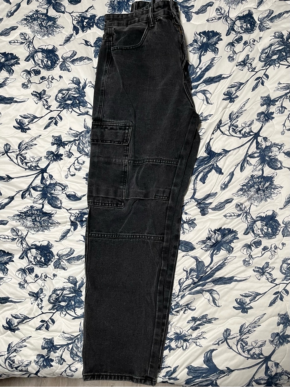 Black cargo jeans urbn idnty